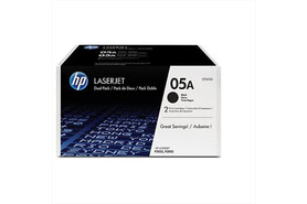 HP LJ Cartridge, Nr.05A black 1x2 2,3K, Art.-Nr. CE505D - Paterno B2B-Shop