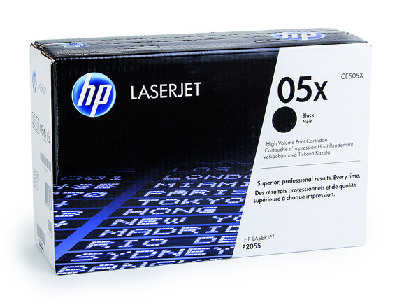 HP LJ Cartridge Nr.05X black 6,5K, Art.-Nr. CE505X - Paterno B2B-Shop