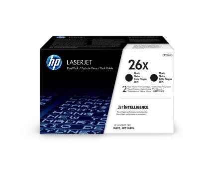 HP LJ Cartridge Nr.26X black Doppelpack, Art.-Nr. CF226XD - Paterno B2B-Shop