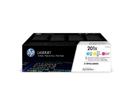 HP LJ Cartridge Nr.201X C/M/Y Tri-pack, Art.-Nr. CF253XM - Paterno B2B-Shop