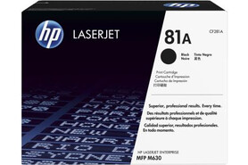 HP LJ Cartridge Nr.81A black 10,5K, Art.-Nr. CF281A - Paterno B2B-Shop