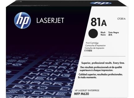 HP LJ Cartridge Nr.81A black 10,5K, Art.-Nr. CF281A - Paterno B2B-Shop