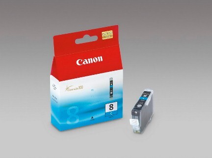 Tintenpatrone Canon Pixma MP800/500 IP6600D/5200, Art.-Nr. CLI-8-CY - Paterno B2B-Shop