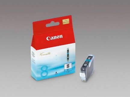 Tintenpatrone Canon Pixma MP800/500 IP6600D/5200 Photo-Cyan, Art.-Nr. CLI-8-PHCY - Paterno B2B-Shop