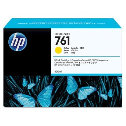 HP Ink Nr.761 yell. 400ml, Art.-Nr. CM992A - Paterno B2B-Shop