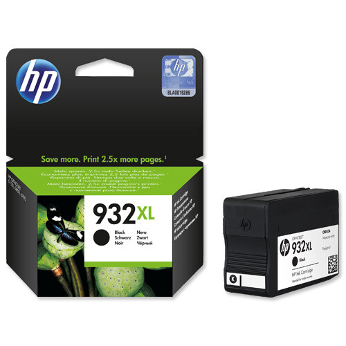 HP Ink Nr.932XL black 1K, Art.-Nr. CN053AE - Paterno B2B-Shop