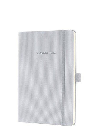 Notizbuch Sigel CONCEPTUM® A5 kar. light grey, Art.-Nr. CO652 - Paterno B2B-Shop