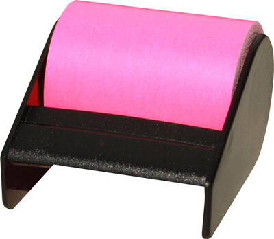 Haftnotizrolle mit Abroller 60mmx10m neonpink, Art.-Nr. CT191-PI - Paterno B2B-Shop