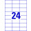 Universaletiketten A4 Europe 70x37,1mm weiß, Art.-Nr. ELA-0011 - Paterno B2B-Shop