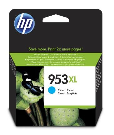 HP Ink Nr.953XL cyan 1450 Seiten, Art.-Nr. F6U16AE - Paterno B2B-Shop