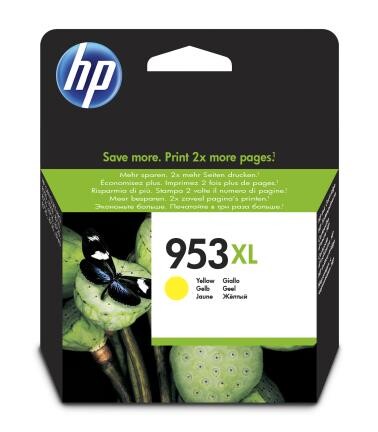 HP Ink Nr.953XL yell. 1450 Seiten, Art.-Nr. F6U18AE - Paterno B2B-Shop