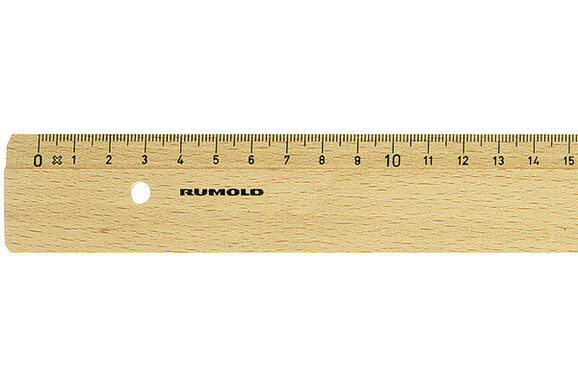 Lineal Rumold Holz 30cm, Art.-Nr. FL200-30 - Paterno B2B-Shop