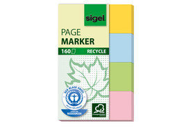 Haftmarker Sigel Recycle Papier 50x20 mmn, Art.-Nr. HN604 - Paterno B2B-Shop