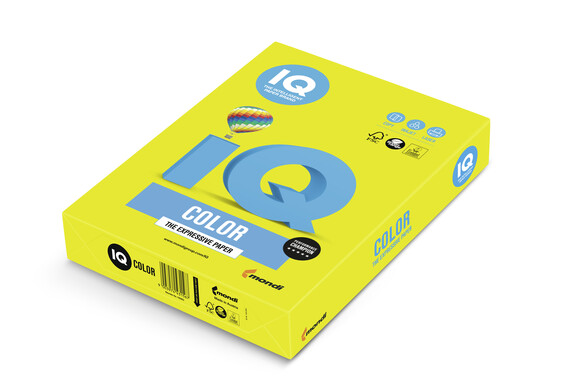 Kopierpapier IQ Color neongrün A3 80 gr., Art.-Nr. IQC380-N-NEGN - Paterno B2B-Shop