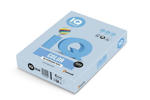 Kopierpapier IQ Color blau BL29 A3 80 gr., Art.-Nr. IQC380-P-BL29 - Paterno B2B-Shop