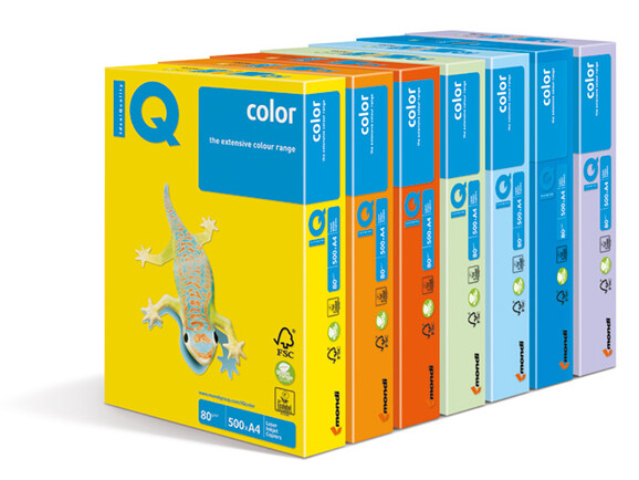 Kopierpapier IQ Color intensivgelb IG50 A4 160 gr., Art.-Nr. IQC416-I-IG50 - Paterno B2B-Shop