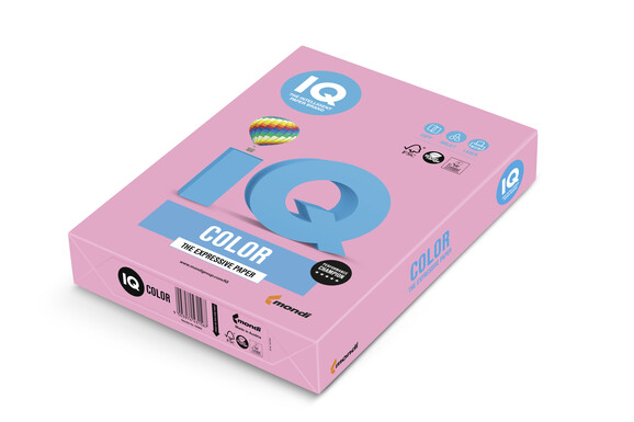 Kopierpapier IQ Color rosa PI25 A4 160 gr., Art.-Nr. IQC416-P-RS - Paterno B2B-Shop