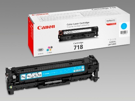 Toner Original Canon EP-718 cyan, Art.-Nr. LA317-CY - Paterno B2B-Shop