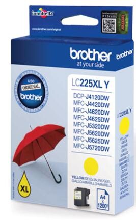Brother Ink yell. HY 1,2K, Art.-Nr. LC-225XL-Y - Paterno B2B-Shop