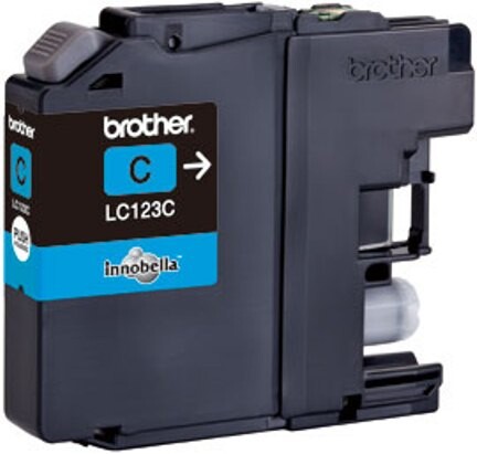 Tintenpatrone Brother LC-123 cyan, Art.-Nr. LC123-CY - Paterno B2B-Shop