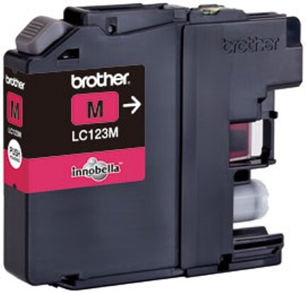 Tintenpatrone Brother LC-123 magenta, Art.-Nr. LC123-M - Paterno B2B-Shop