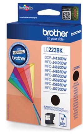 Brother Ink black 550 Seiten, Art.-Nr. LC223BK - Paterno B2B-Shop