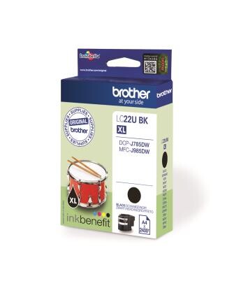 Brother Ink black 2,4K, Art.-Nr. LC22UBK - Paterno B2B-Shop