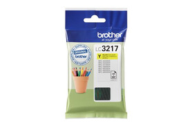 Brother Ink yell. 550 Seiten, Art.-Nr. LC3217Y - Paterno B2B-Shop