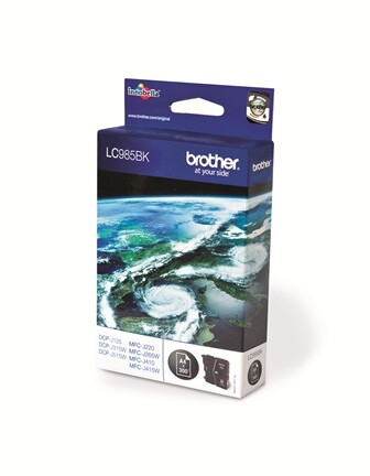 Brother Ink black 300 Seiten, Art.-Nr. LC985BK - Paterno B2B-Shop
