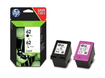 HP Ink Combo Pack Nr.62 1x2, Art.-Nr. N9J71AE - Paterno B2B-Shop