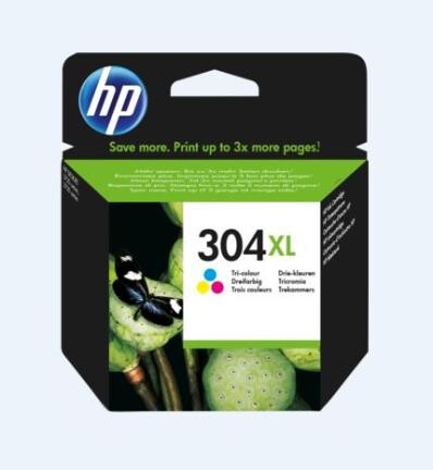 HP Ink Nr.304XL color 7ml, Art.-Nr. N9K07AE - Paterno B2B-Shop