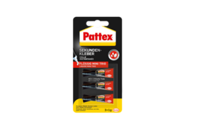 Sekundenkleber Pattex Mini 3x1gr., Art.-Nr. PSMT2 - Paterno B2B-Shop