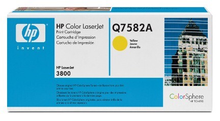 Toner Original HP Q 7582 yellow, Art.-Nr. Q758A-Y - Paterno B2B-Shop