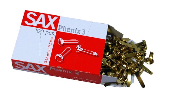 Rundkopfklammern Sax 3 Phenix 19 mm, Art.-Nr. SAX3-RUND - Paterno B2B-Shop
