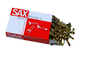 Rundkopfklammern Sax 3 Phenix 19 mm, Art.-Nr. SAX3-RUND - Paterno B2B-Shop