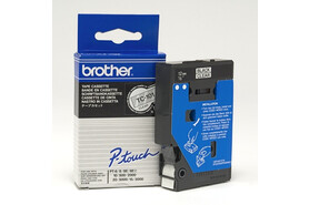 Beschriftungsband Brother 12mm schwarz auf farblos, Art.-Nr. TC101 - Paterno B2B-Shop