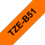 Beschriftungsband Brother 24mm sw auf signalorange, Art.-Nr. TZB51 - Paterno B2B-Shop
