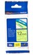 Beschriftungsband Brother 12mm sw auf signalgelb, Art.-Nr. TZC31 - Paterno B2B-Shop