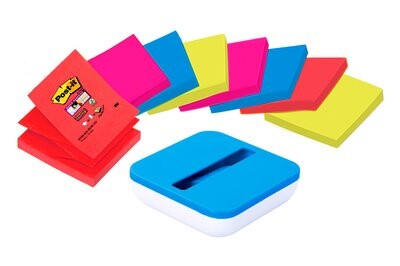 Dispenser Post-it Z-Set mit 8 Block, Art.-Nr. VAL-SS8P-R330 - Paterno B2B-Shop