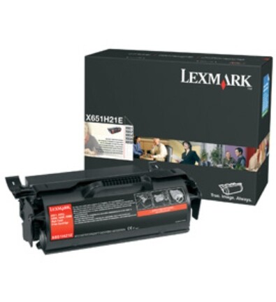 Toner Original Lexmark X651H31E schwarz Euro 145,21, Art.-Nr. X651H31E - Paterno B2B-Shop