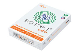 Kopierpapier Biotop3 A4 160 gr. naturweiß CIE 89, Art.-Nr. BIO416 - Paterno B2B-Shop