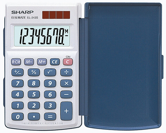 Taschenrechner Sharp EL 243 S, Art.-Nr. EL243S - Paterno B2B-Shop