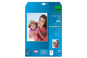 Fotopapier Sigel Inkjet Ultra A4 260 gr., Art.-Nr. IP672 - Paterno B2B-Shop