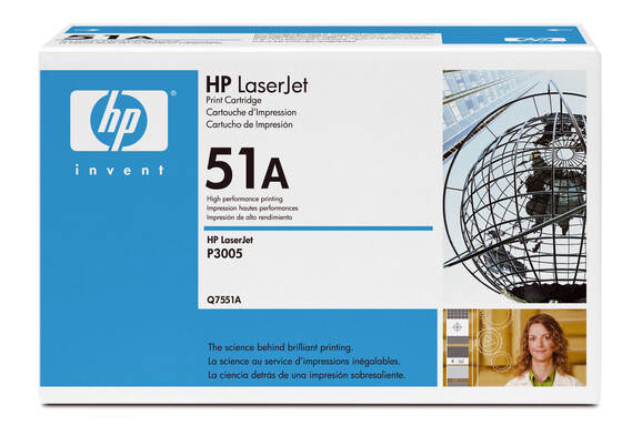 Toner Original HP Q 7551 A schwarz, Art.-Nr. Q7551A - Paterno B2B-Shop