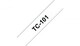 Beschriftungsband Brother 12mm schwarz auf farblos, Art.-Nr. TC101 - Paterno B2B-Shop