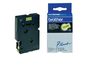 Beschriftungsband Brother 9mm schwarz auf gelb, Art.-Nr. TC691 - Paterno B2B-Shop