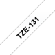 Beschriftungsband Brother 12mm schwarz auf farblos, Art.-Nr. TZ131 - Paterno B2B-Shop