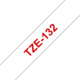 Beschriftungsband Brother 12mm rot auf farblos, Art.-Nr. TZ132 - Paterno B2B-Shop