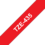 Beschriftungsband Brother 12mm weiss auf rot, Art.-Nr. TZ435 - Paterno B2B-Shop