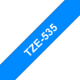 Beschriftungsband Brother 12mm weiss auf blau, Art.-Nr. TZ535 - Paterno B2B-Shop
